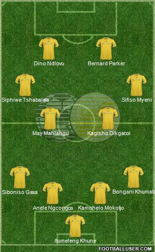 South Africa Formation 2012