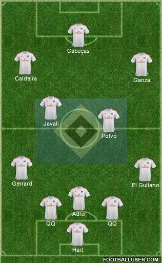 Hamburger SV Formation 2012
