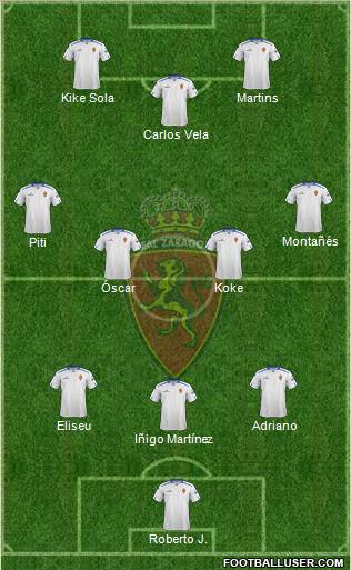 R. Zaragoza S.A.D. Formation 2012
