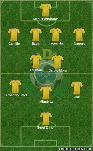 A.D. Alcorcón Formation 2012