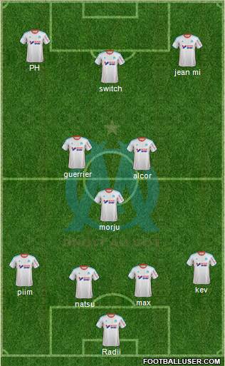 Olympique de Marseille Formation 2012