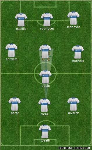 CD Universidad Católica Formation 2012