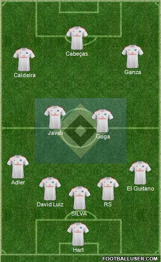 Hamburger SV Formation 2012
