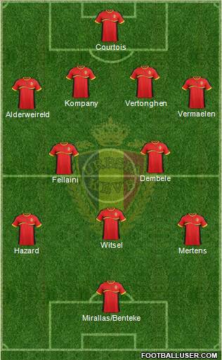 Belgium Formation 2012