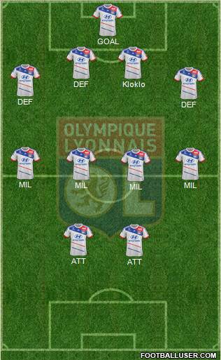 Olympique Lyonnais Formation 2012