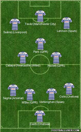 Queens Park Rangers Formation 2012