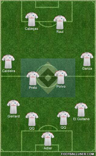 Hamburger SV Formation 2012