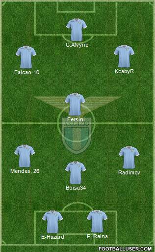 S.S. Lazio Formation 2012