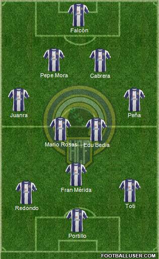 Hércules C.F., S.A.D. Formation 2012
