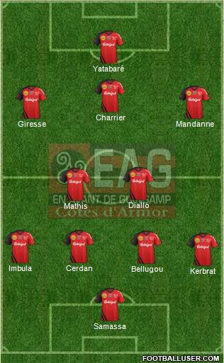 En Avant de Guingamp Formation 2012