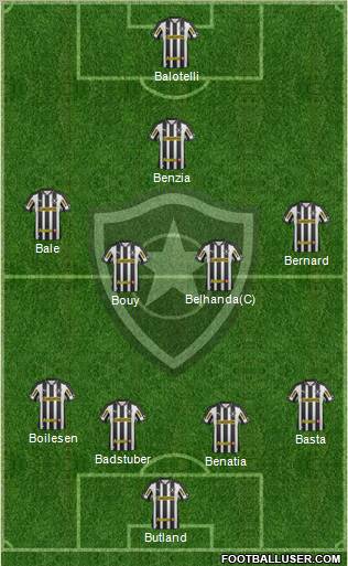 Botafogo FR Formation 2012