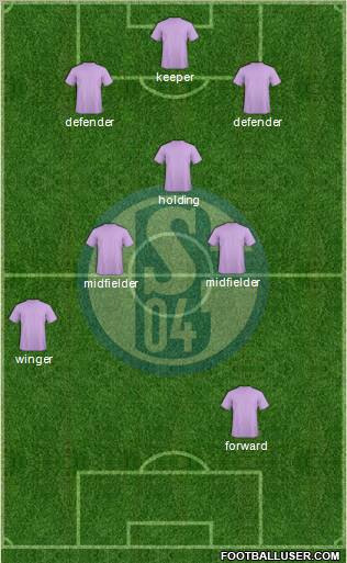 FC Schalke 04 Formation 2012