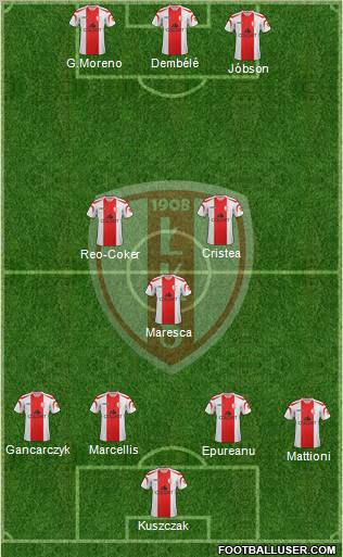Lodzki Klub Sportowy Formation 2012