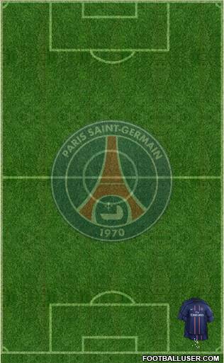 Paris Saint-Germain Formation 2012