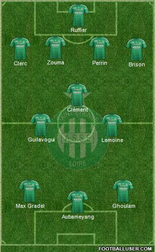 A.S. Saint-Etienne Formation 2012