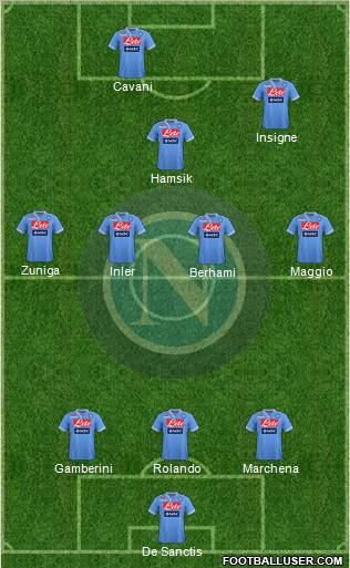 Napoli Formation 2012