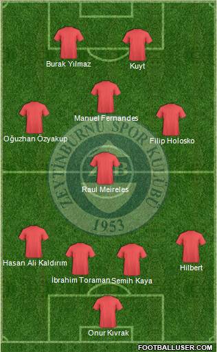 Zeytinburnuspor Formation 2012