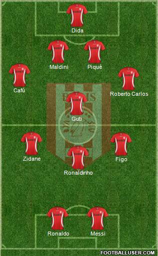 KS Bylis Ballsh football formation