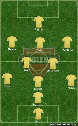 CD Ñublense S.A.D.P. Formation 2012