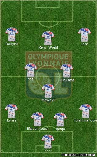 Olympique Lyonnais Formation 2012