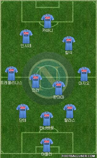 Napoli Formation 2012