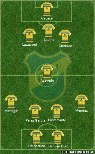 Defensa y Justicia Formation 2012