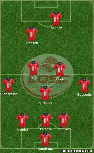 LOSC Lille Métropole Formation 2012