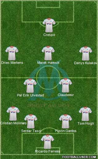 Olympique de Marseille Formation 2012