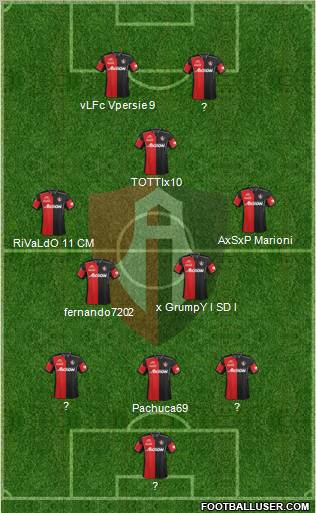 Club Deportivo Atlas Formation 2012