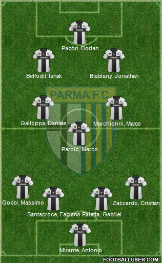 Parma Formation 2012