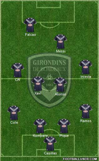 FC Girondins de Bordeaux Formation 2012