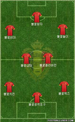 Belgium Formation 2012