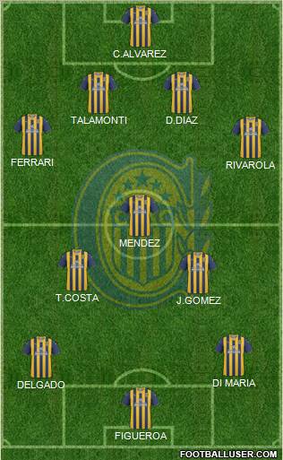 Rosario Central Formation 2012