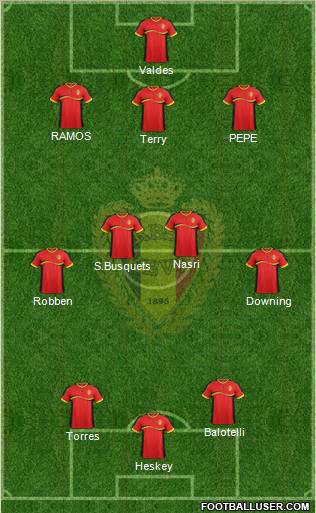 Belgium Formation 2012
