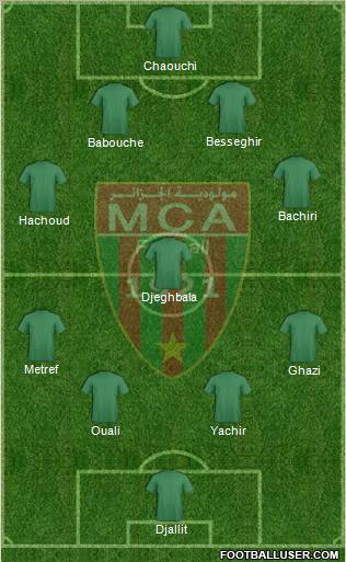Mouloudia Club d'Alger Formation 2012