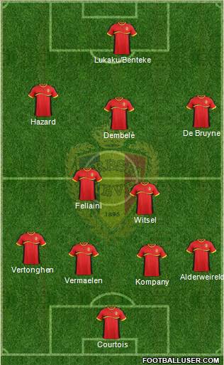 Belgium Formation 2012