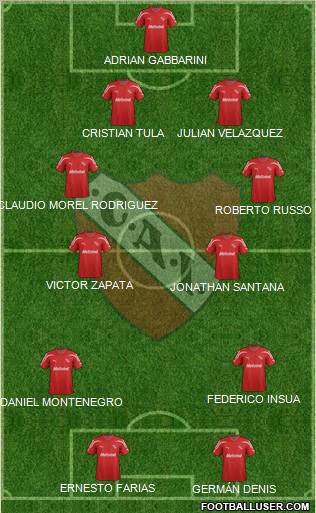 Independiente Formation 2012