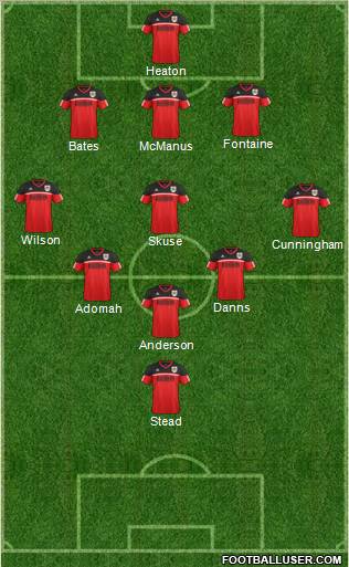 Bristol City Formation 2013