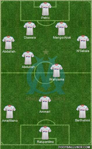 Olympique de Marseille Formation 2013