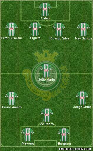 Vitória Futebol Clube Formation 2013