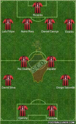 Sporting Clube Olhanense Formation 2013