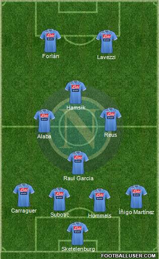Napoli Formation 2013