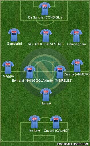 Napoli Formation 2013