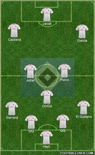 Hamburger SV Formation 2013