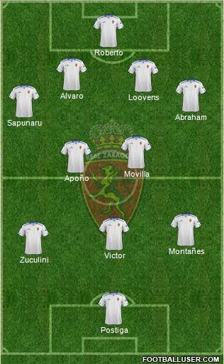 R. Zaragoza S.A.D. Formation 2013
