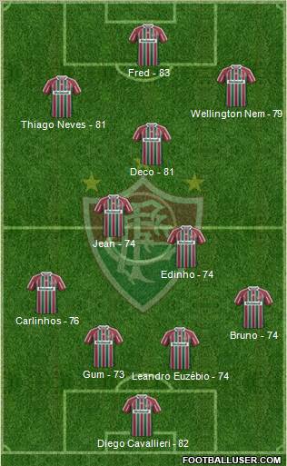 Fluminense FC Formation 2013