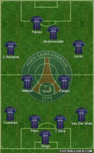 Paris Saint-Germain Formation 2013