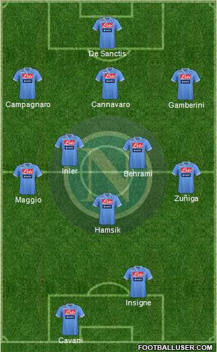 Napoli Formation 2013