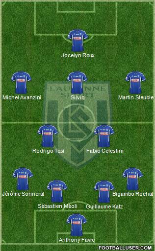 FC Lausanne-Sport Formation 2013