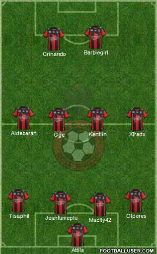 OGC Nice Côte d'Azur Formation 2013